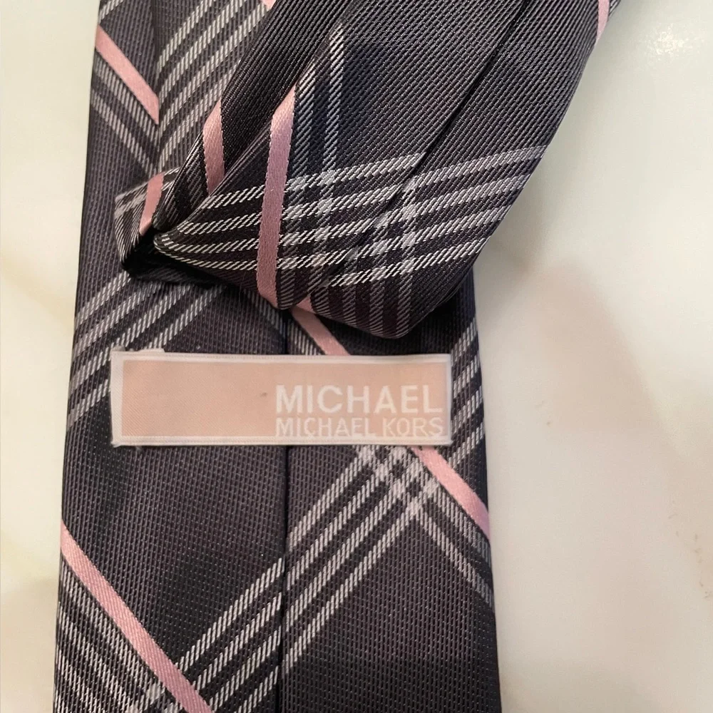 Michael Kors Plaid Tie